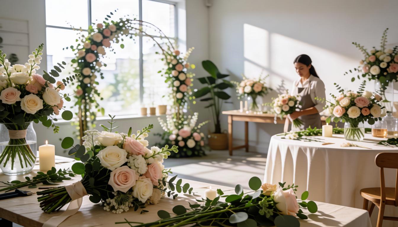 Wedding Flowers with a Distinct Direction